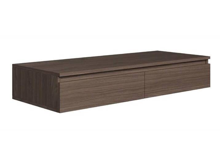 NADUVI Collection Schminktisch Kate schwebend 120cm Braun aus MDF 120x19x50 cm NADUVI von naduvi
