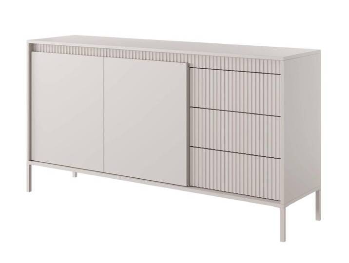 NADUVI Collection Sideboard Allegro Beige MDF 153.5x81.4x39.5 cm NADUVI von naduvi
