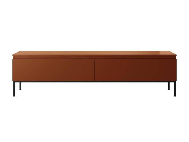 Selsey Design TV-Schrank Kate Rot Spanplatte 175x46x32 cm NADUVI von naduvi