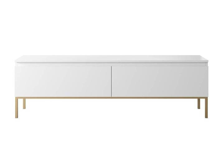 Selsey Design TV-Schrank Kate Weiß Spanplatte 150x46x32 cm NADUVI von naduvi