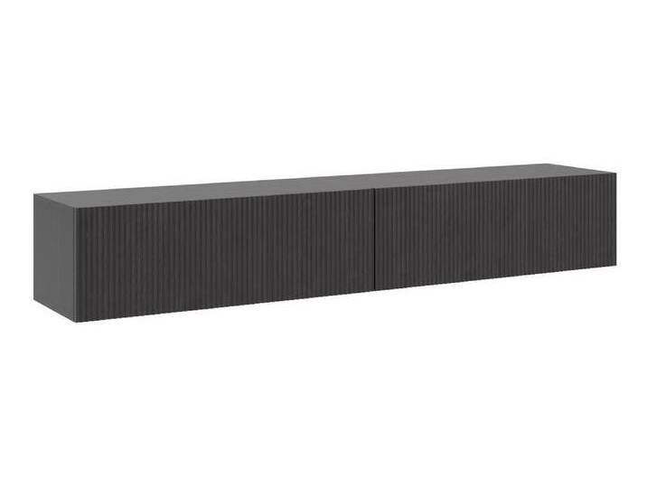 NADUVI Collection TV-Schrank Sian schwebend Schwarz Spanplatte 175x28.5x32 cm NADUVI von naduvi