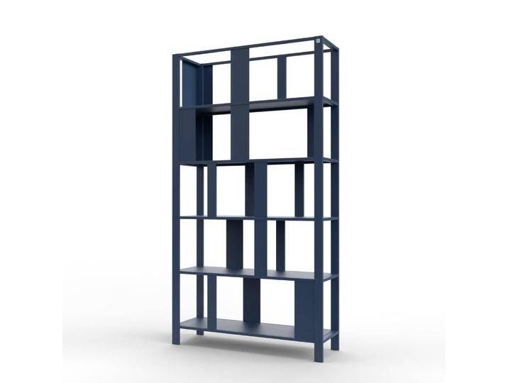 STEELLISH Wandschrank Monus Blau Stahl 38x91x220 cm NADUVI von naduvi