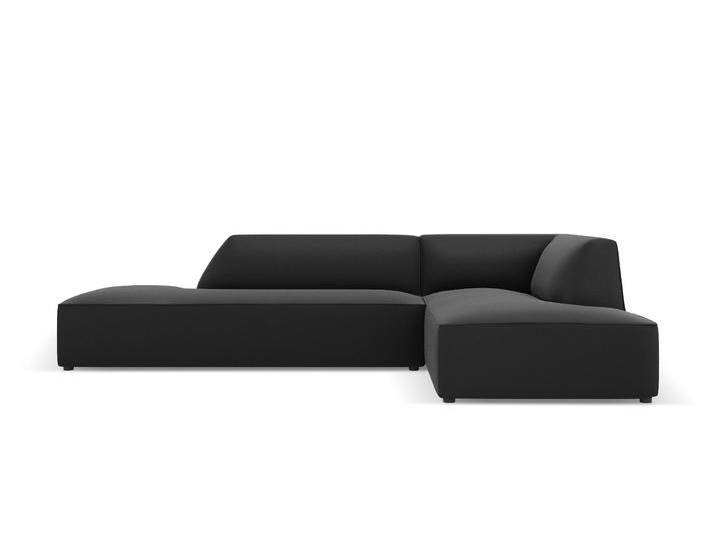 Windsor & Co 4-Sitzer-Ecksofa Sao rechts Kunstleder Schwarz Kunstleder 273x69x180 cm NADUVI Windsor & Co 4-Sitzer-Ecksofa Sao rechts Kunstleder Schwarz Kunstleder 273x69x180 cm NADUVI von naduvi