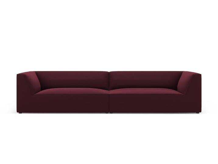 Windsor & Co 4-Sitzer-Sofa Sao Kunstleder Rot Kunstleder 302x69x93 cm NADUVI von naduvi
