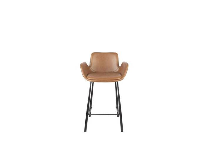 Zuiver 2er-Set Barhocker Brit braun Plastik 54x91x57 cm NADUVI von naduvi