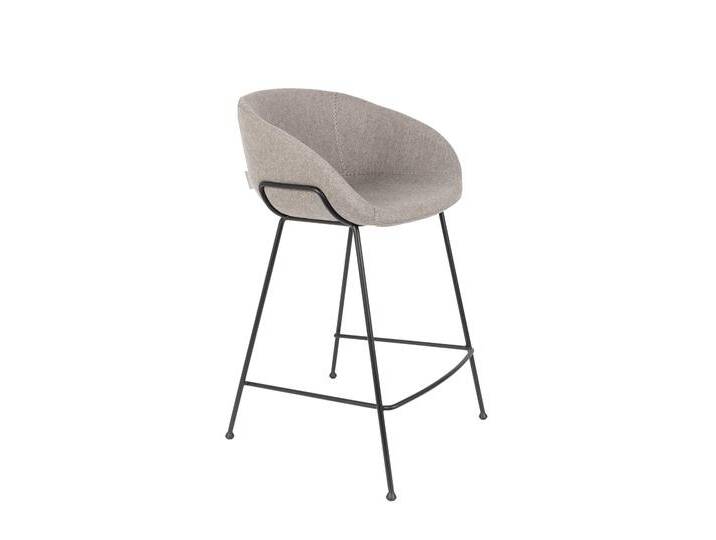 Zuiver 2er-Set Barhocker Feston Fab grau Polyester 53x88x54 cm NADUVI Zuiver 2er-Set Barhocker Feston Fab grau Polyester 53x88x54 cm NADUVI von naduvi
