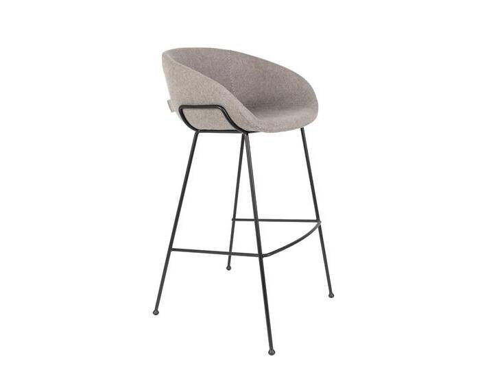 Zuiver 2er-Set Barhocker Feston Fab grau Polyester 53x98x54 cm NADUVI Zuiver 2er-Set Barhocker Feston Fab grau Polyester 53x98x54 cm NADUVI von naduvi