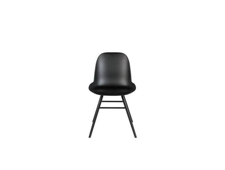 Zuiver 2er-Set Esszimmerstühle Albert Kuip Schwarz Metall 55x81x49 cm NADUVI von naduvi