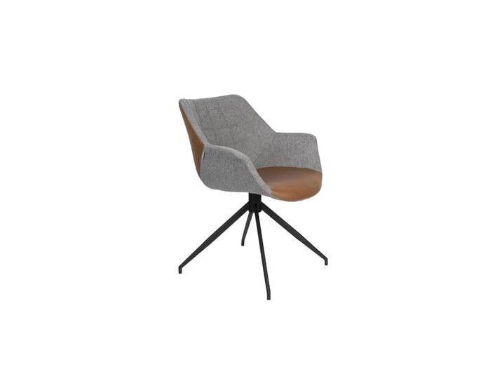 Zuiver 2er-Set Esszimmerstühle Doulton drehbar braun Polyester 67x80x61 cm NADUVI Zuiver 2er-Set Esszimmerstühle Doulton drehbar braun Polyester 67x80x61 cm NADUVI von naduvi