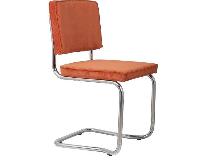 Zuiver 2er-Set Esszimmerstühle Ridge Rib Kink orange Polyester 50x85x48 cm NADUVI Zuiver 2er-Set Esszimmerstühle Ridge Rib Kink orange Polyester 50x85x48 cm NADUVI von naduvi