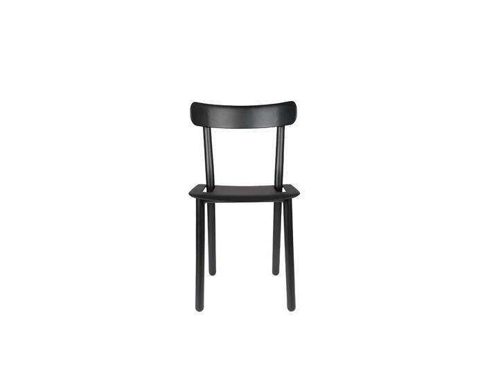 Zuiver 2er-Set Gartenstühle Friday Schwarz Plastik 50x79x44 cm NADUVI von naduvi