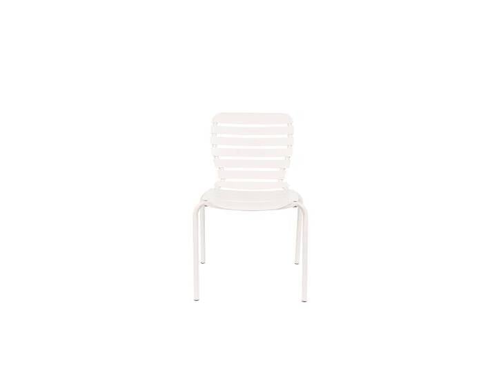 Zuiver 2er-Set Gartenstühle Vondel Weiß Metall 58x82x55 cm NADUVI von naduvi