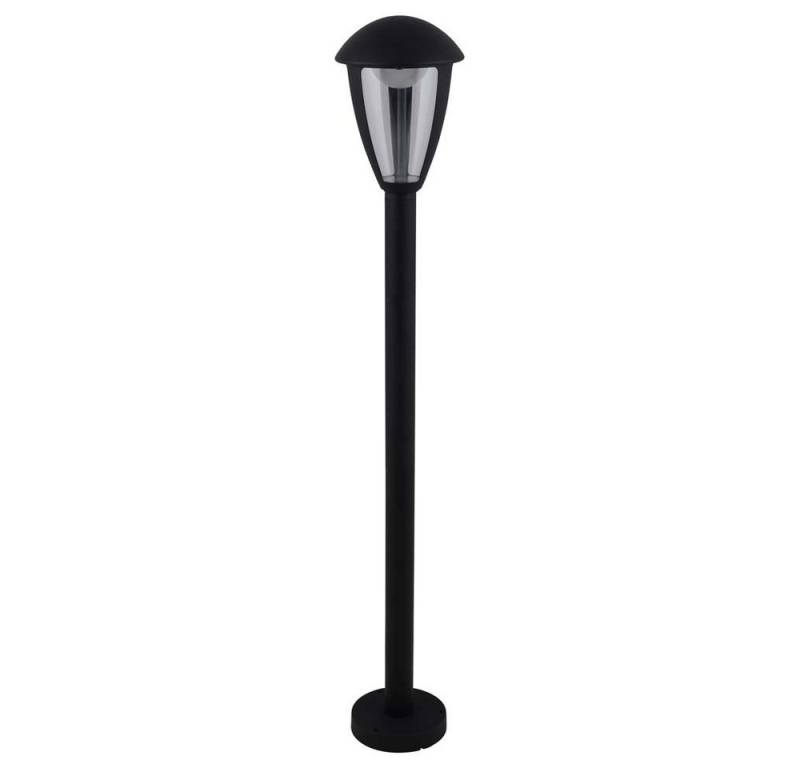 näve Außen-Stehlampe, Leuchtmittel nicht inklusive, Außenstehleuchte Stehlampe Wegeleuchte LED Gartenleuchte Schwarz H 100 von näve