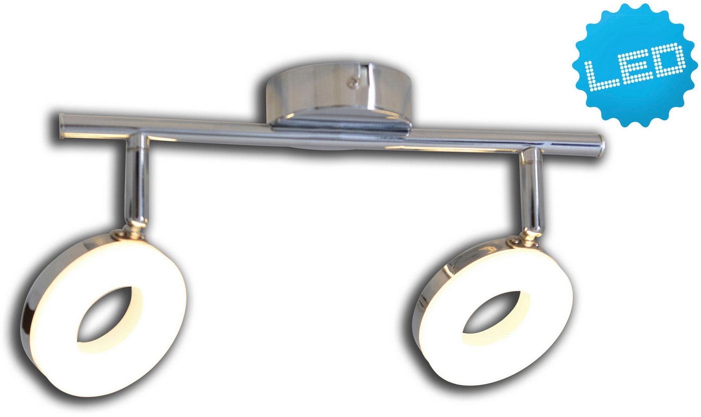 näve Deckenleuchte LED 2er Wand-u. Deckenspot, LED fest integriert, lichtrichtung einstellbar näve Deckenleuchte LED 2er Wand-u. Deckenspot, LED fest integriert, lichtrichtung einstellbar von näve