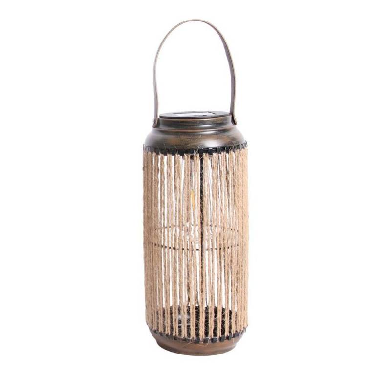 näve Dekolicht, LED-Leuchtmittel fest verbaut, Warmweiß, Gartenleuchte Solarleuchte Laterne Außentischlampe Standlampe LED von näve