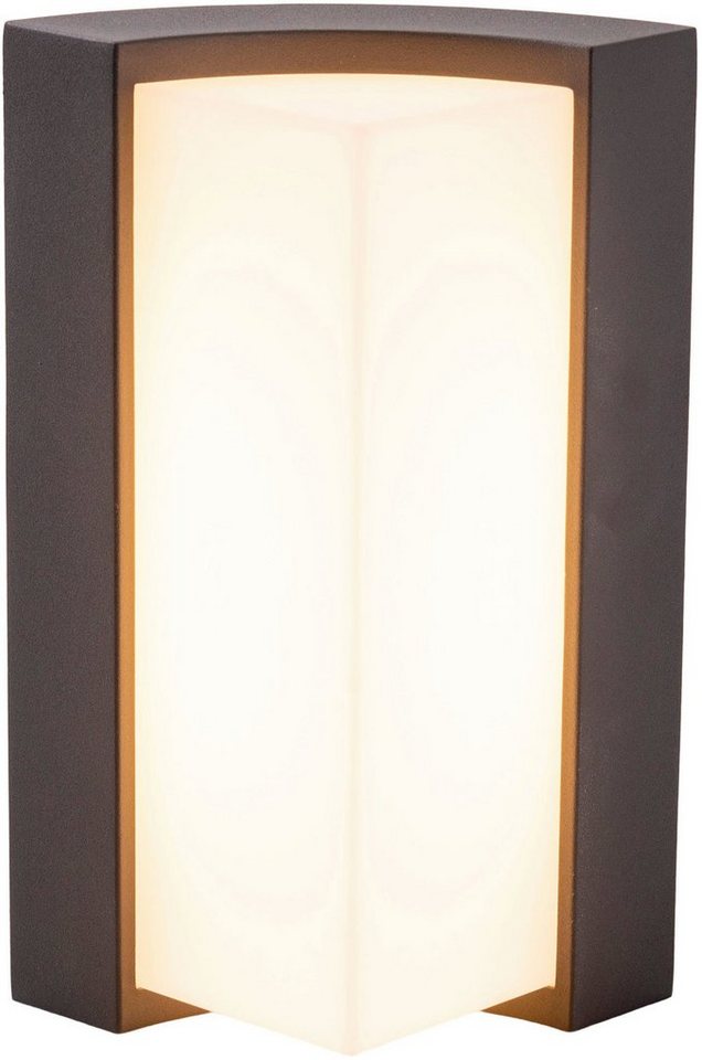 näve LED Außen-Wandleuchte Rico, LED fest integriert, Warmweiß, Wandleuchte, Terrasse, anthrazit, Höhe: 14,8cm, LED warmweiß näve LED Außen-Wandleuchte Rico, LED fest integriert, Warmweiß, Wandleuchte, Terrasse, anthrazit, Höhe: 14,8cm, LED warmweiß von näve