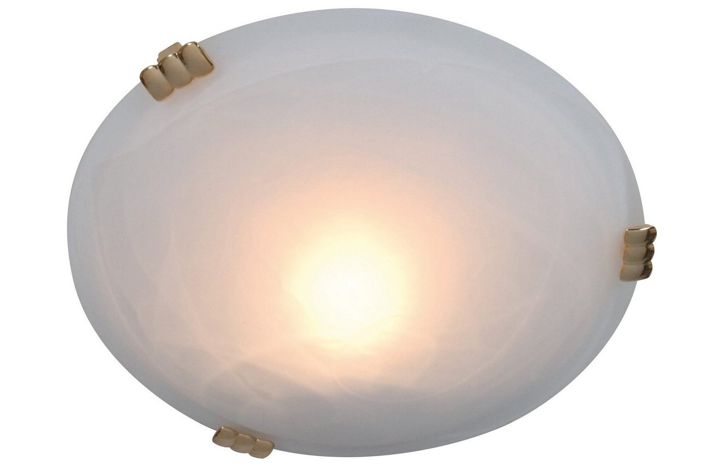 näve LED Deckenleuchte, LED wechselbar, LED Deckenleuchte, 1x E27 max. 40 Watt, messing/weiß-satiniert näve LED Deckenleuchte, LED wechselbar, LED Deckenleuchte, 1x E27 max. 40 Watt, messing/weiß-satiniert von näve