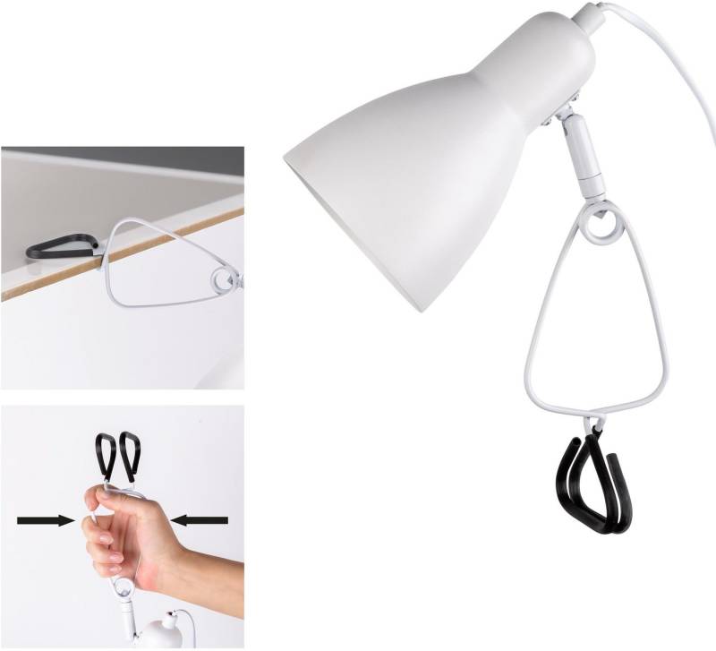 näve Tischleuchte "MARA", ohne Leuchtmittel, Kann durch Klammer überall befestigt werden, Exkl.1xE14 max.18W näve Tischleuchte "MARA", ohne Leuchtmittel, Kann durch Klammer überall befestigt werden, Exkl.1xE14 max.18W von näve