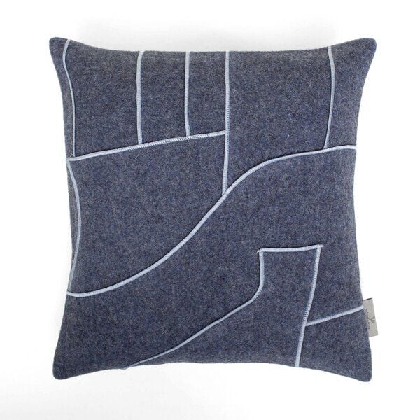 nahtur-design Dekokissen "zero-waste" aus kuscheliger Schurwolle | Unikate von nahtur-design