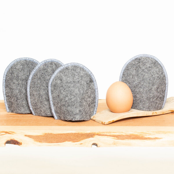 nahtur-design Eierwärmer "Haube" aus reiner Schurwolle nahtur-design Eierwärmer "Haube" aus reiner Schurwolle von nahtur-design