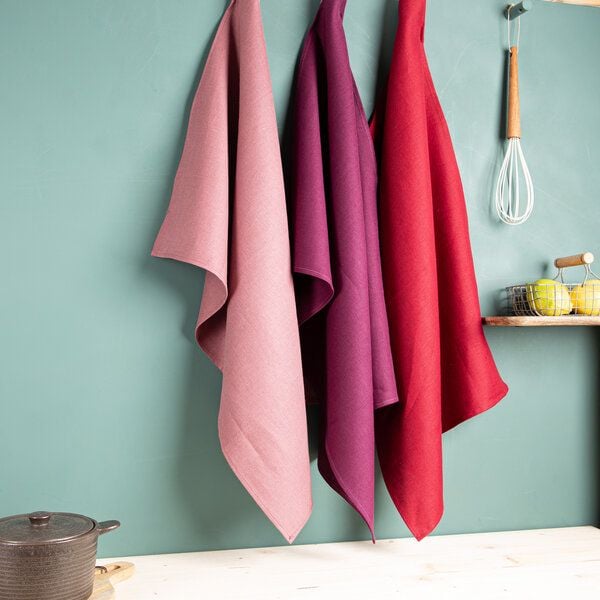 nahtur-design Leinen-Geschirrtücher im 3er Set , 100% Leinen von nahtur-design