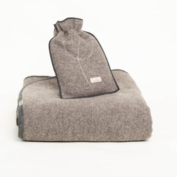 nahtur-design Lodendecke + Ökowärmflasche im Set nahtur-design Lodendecke + Ökowärmflasche im Set von nahtur-design