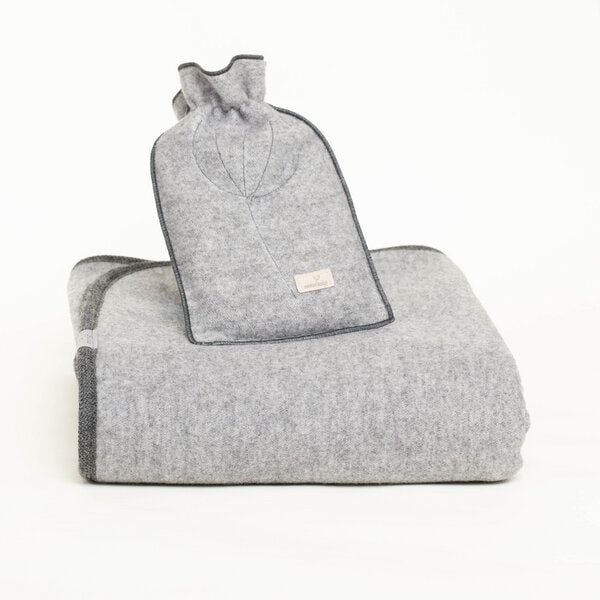 nahtur-design Lodendecke + Ökowärmflasche im Set nahtur-design Lodendecke + Ökowärmflasche im Set von nahtur-design