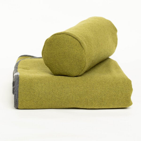 nahtur-design Nackenrolle und warme Lodendecke im Set | Kuschelset von nahtur-design