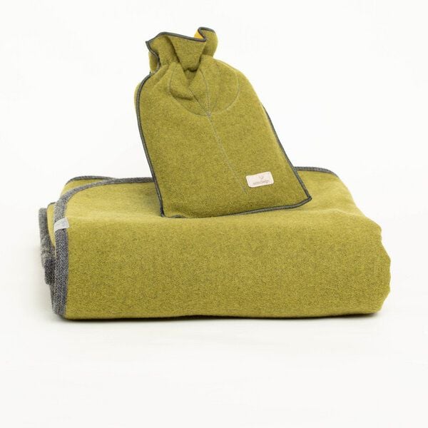 nahtur-design Lodendecke + Ökowärmflasche im Set nahtur-design Lodendecke + Ökowärmflasche im Set von nahtur-design