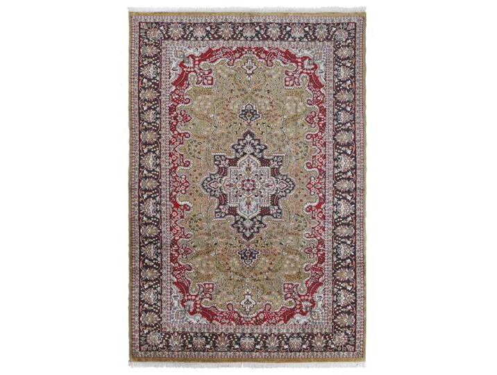 Agra Viskose Teppich 209x315 Handgeknüpft Orientteppich von nain TRADING