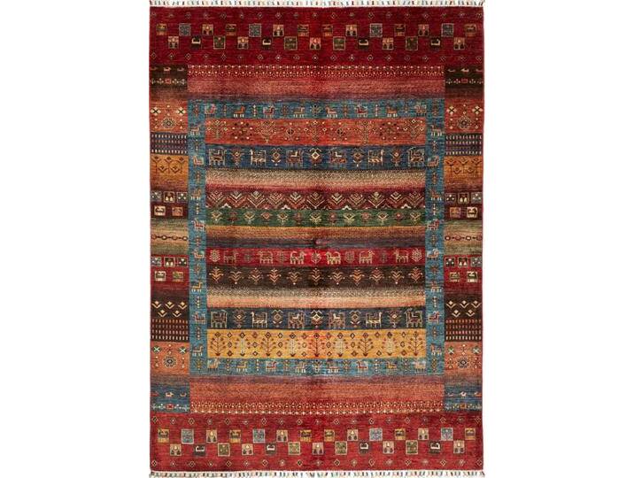 Arijana Design Teppich 176x244 Handgeknüpft Modern Orientteppich Designteppich Wolle von nain TRADING