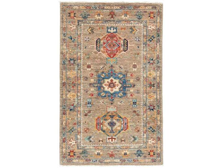 Arijana Design Teppich 77x120 Handgeknüpft Modern Orientteppich Designteppich Wolle von nain TRADING