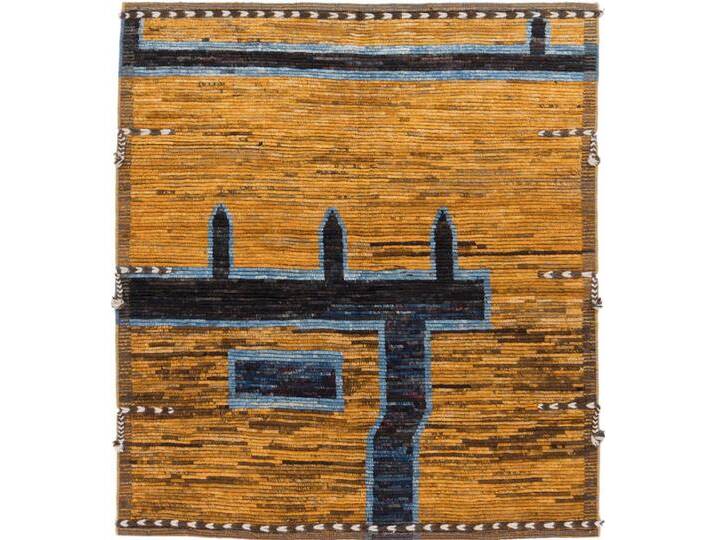 Berber Design Teppich 156x177 Handgeknüpft Modern Orientteppich Designteppich Wolle Berber Design Teppich 156x177 Handgeknüpft Modern Orientteppich Designteppich Wolle von nain TRADING