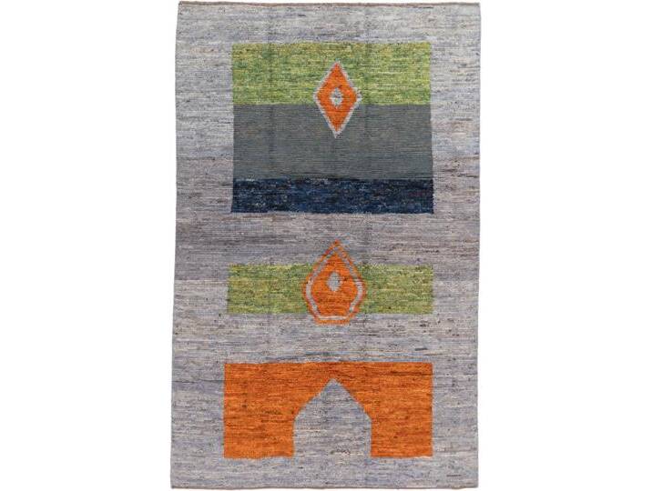 Berber Design Teppich 159x255 Handgeknüpft Modern Orientteppich Designteppich Wolle Berber Design Teppich 159x255 Handgeknüpft Modern Orientteppich Designteppich Wolle von nain TRADING