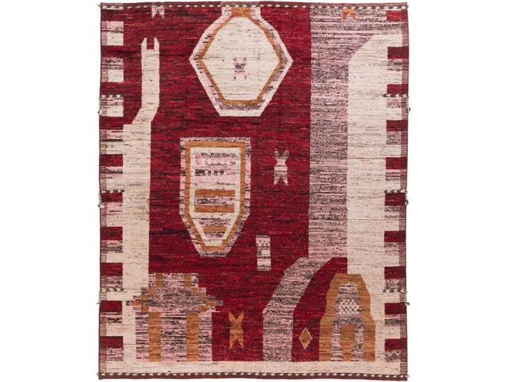 Berber Design Teppich 234x295 Handgeknüpft Modern Orientteppich Designteppich Wolle Berber Design Teppich 234x295 Handgeknüpft Modern Orientteppich Designteppich Wolle von nain TRADING