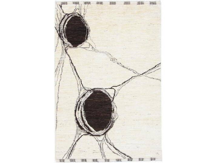 Berber Ela Design Teppich 141x212 Handgeknüpft Modern Orientteppich Designteppich Wolle von nain TRADING