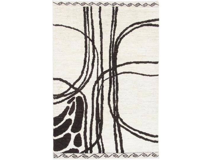Berber Ela Design Teppich 149x221 Handgeknüpft Modern Orientteppich Designteppich Wolle von nain TRADING