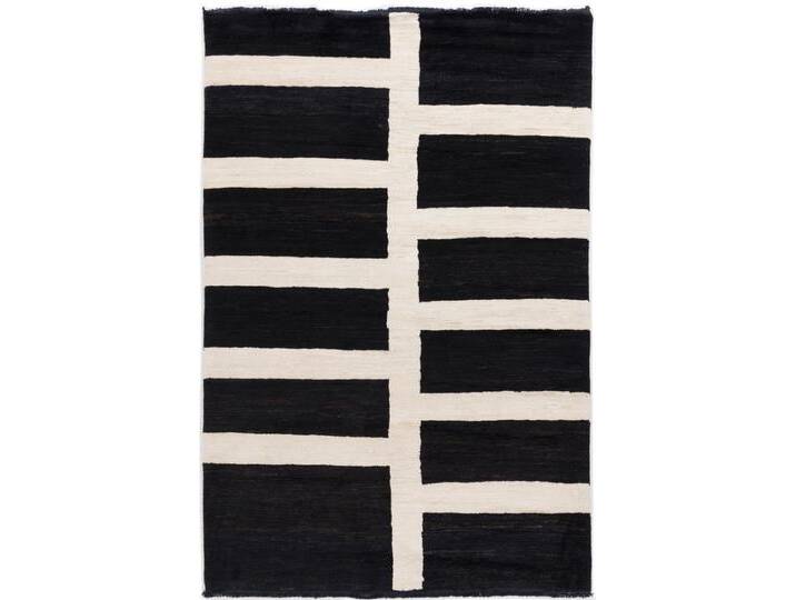 Berber Ela Design Teppich 164x244 Handgeknüpft Modern Orientteppich Designteppich Wolle von nain TRADING