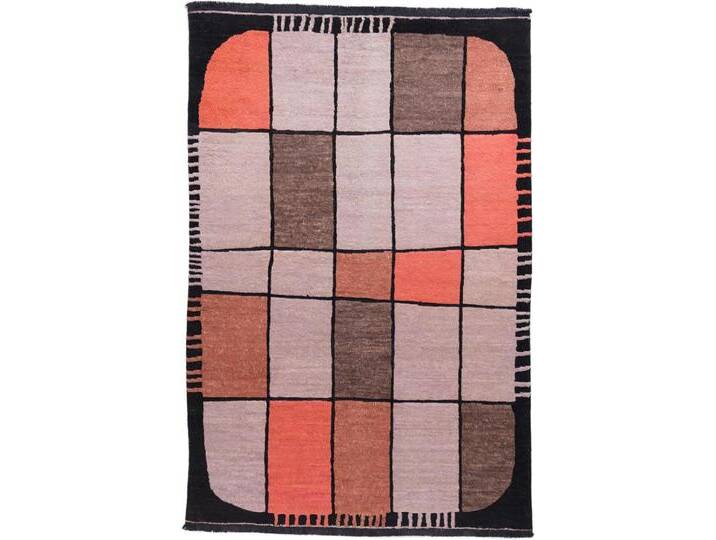 Berber Ela Design Teppich 166x247 Handgeknüpft Modern Orientteppich Designteppich Wolle von nain TRADING