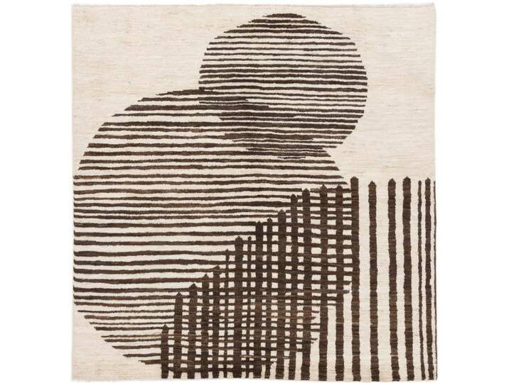 Berber Ela Design Teppich 172x179 Handgeknüpft Modern Orientteppich Designteppich Quadratisch Wolle Berber Ela Design Teppich 172x179 Handgeknüpft Modern Orientteppich Designteppich Quadratisch Wolle von nain TRADING