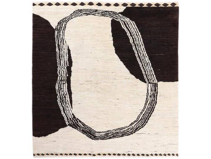 Berber Ela Design Teppich 200x208 Handgeknüpft Modern Orientteppich Designteppich Quadratisch Wolle von nain TRADING