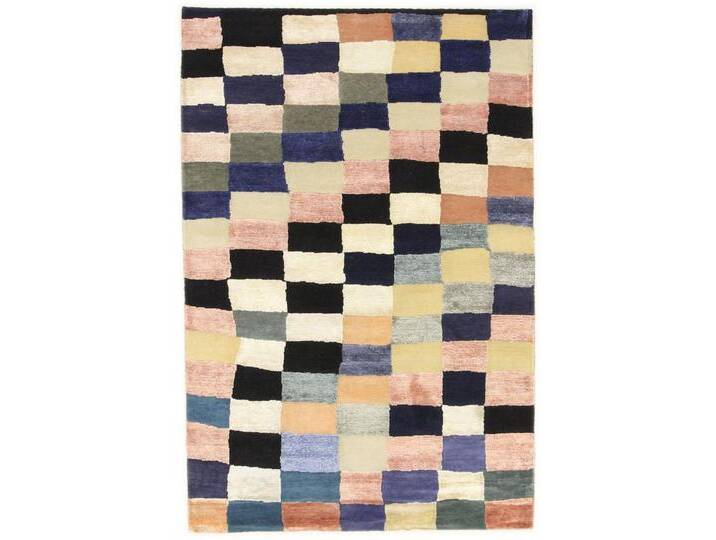 Gabbeh Design Teppich 122x182 Handgeknüpft Modern Orientteppich Designteppich Wolle von nain TRADING