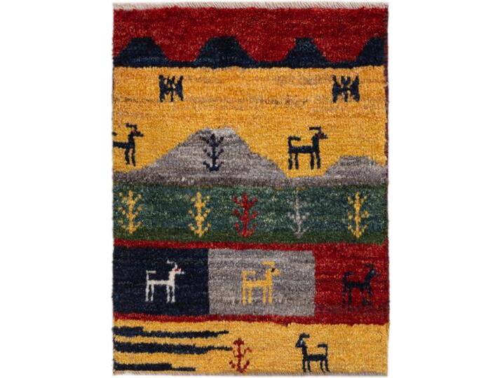 Gabbeh Nomad Teppich 39x41 Handgeknüpft Modern Orientteppich Perserteppich Quadratisch Wolle von nain TRADING