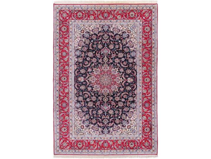 Isfahan Teppich 210x305 Handgeknüpft Orientteppich Perserteppich Wolle mit Seide Isfahan Teppich 210x305 Handgeknüpft Orientteppich Perserteppich Wolle mit Seide von nain TRADING