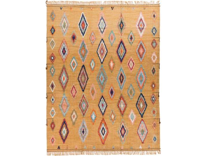 Kelim Afghan Berber Design Teppich 273x367 Handgewebt Modern Orientteppich Designteppich Wolle von nain TRADING