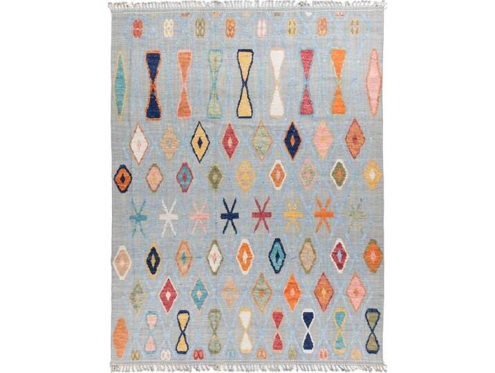 Kelim Afghan Berber Design Teppich 306x409 Handgewebt Modern Orientteppich Designteppich Wolle Kelim Afghan Berber Design Teppich 306x409 Handgewebt Modern Orientteppich Designteppich Wolle von nain TRADING