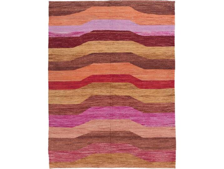 Kelim Afghan Design Teppich 175x228 Handgewebt Orientteppich Wolle von nain TRADING