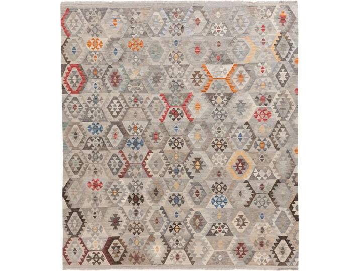 Kelim Afghan Heritage Teppich 261x291 Handgewebt Modern Orientteppich Designteppich Wolle von nain TRADING