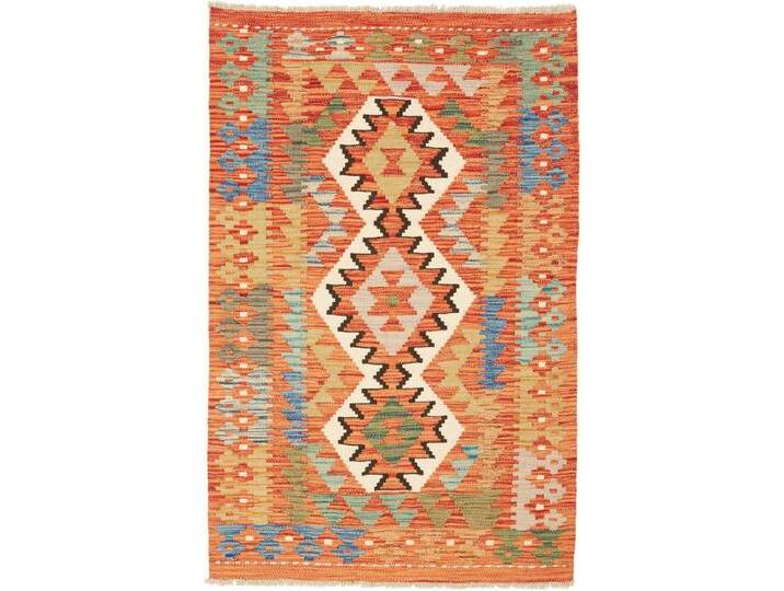 Kelim Afghan Teppich 81x126 Handgewebt Orientteppich Wolle Kelim Afghan Teppich 81x126 Handgewebt Orientteppich Wolle von nain TRADING