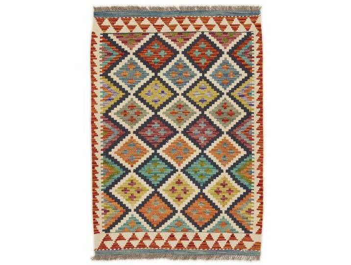 Kelim Afghan Teppich 85x121 Handgewebt Orientteppich Wolle Kelim Afghan Teppich 85x121 Handgewebt Orientteppich Wolle von nain TRADING